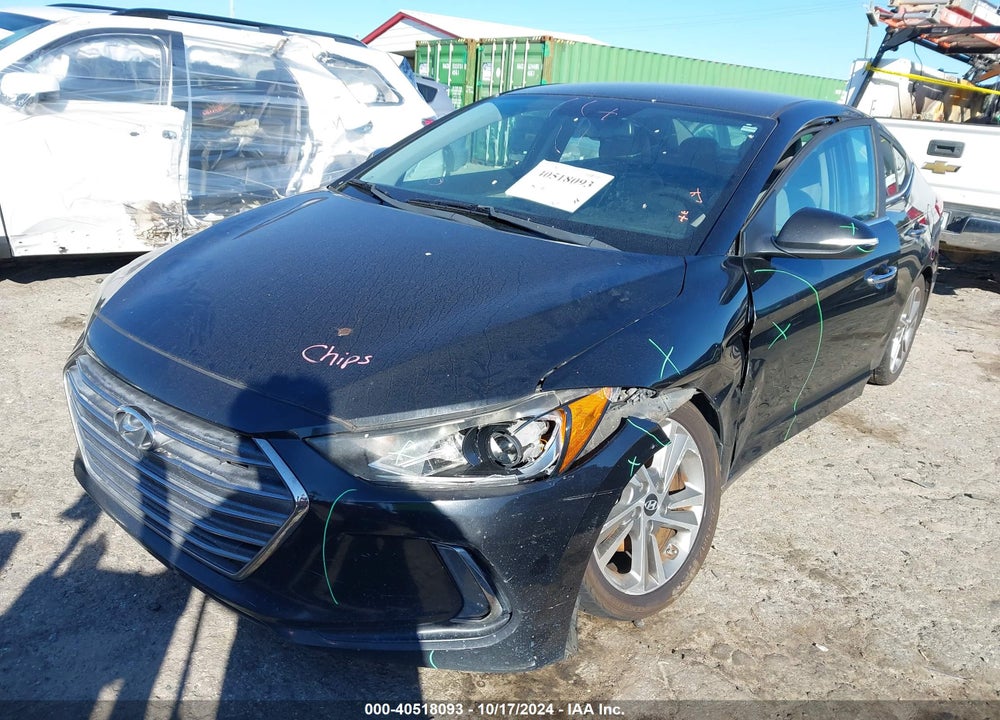 2017 HYUNDAI ELANTRA LIMITED VIN: KMHD84LF5HU147108