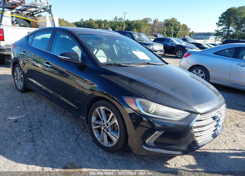 2017 HYUNDAI ELANTRA LIMITED VIN: KMHD84LF5HU147108