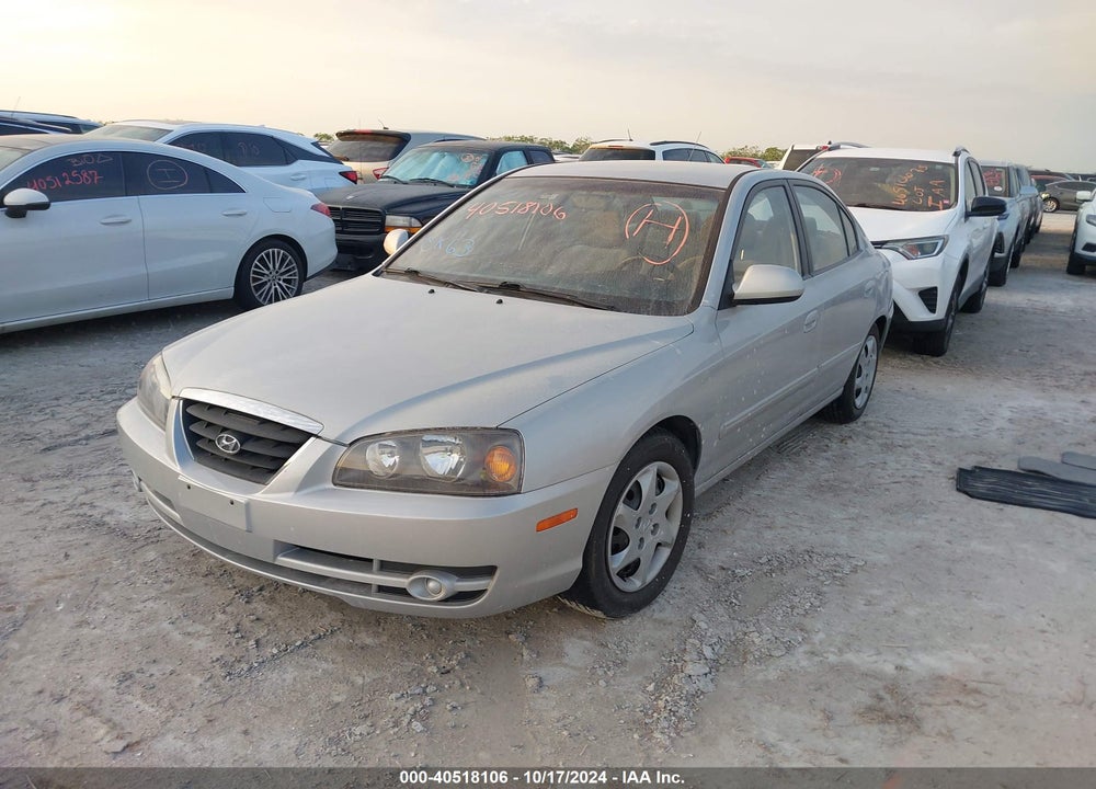 2006 HYUNDAI ELANTRA GLS/LIMITED VIN: KMHDN46D56U378610
