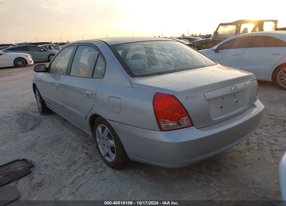 2006 HYUNDAI ELANTRA GLS/LIMITED VIN: KMHDN46D56U378610