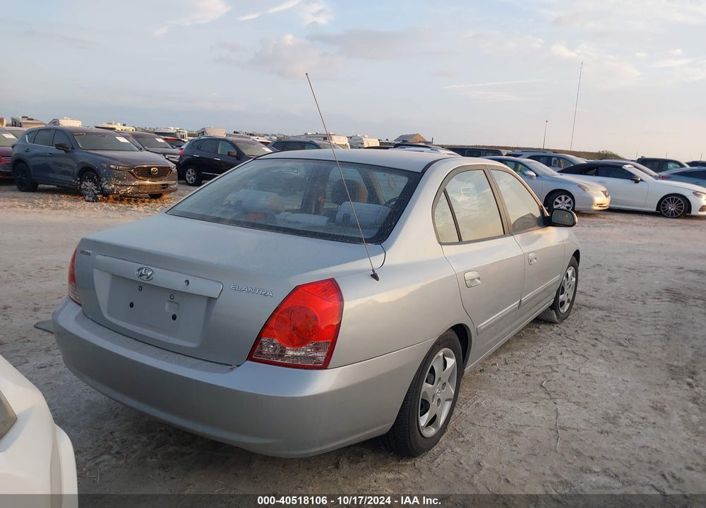 2006 HYUNDAI ELANTRA GLS/LIMITED VIN: KMHDN46D56U378610