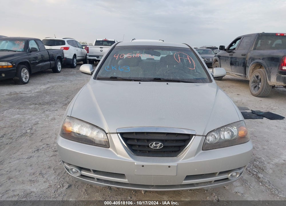 2006 HYUNDAI ELANTRA GLS/LIMITED VIN: KMHDN46D56U378610