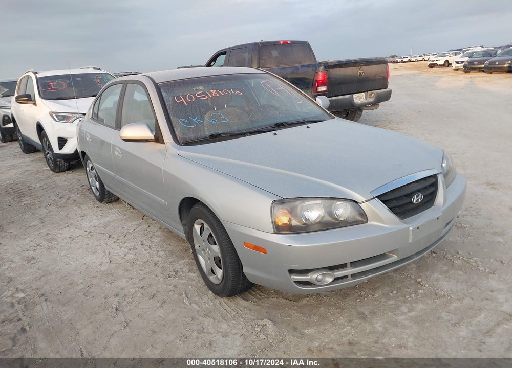 2006 HYUNDAI ELANTRA GLS/LIMITED VIN: KMHDN46D56U378610