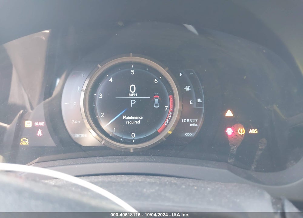 2016 LEXUS IS 350 VIN: JTHBE1D24G5027208