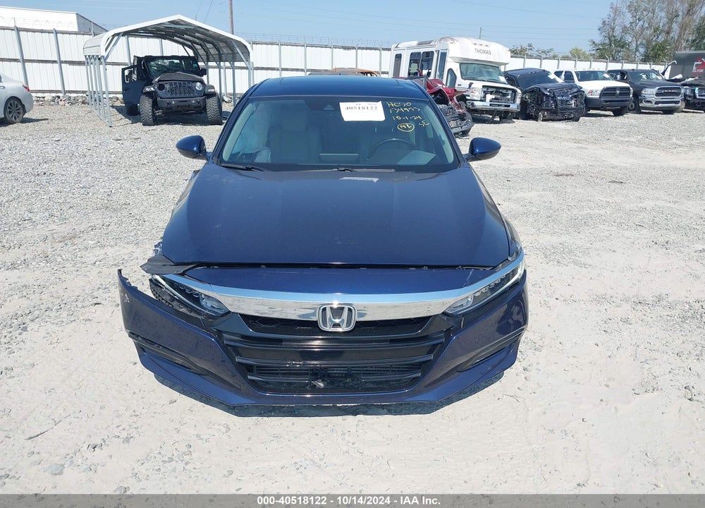 2018 HONDA ACCORD EX-L 2.0T VIN: 1HGCV2F69JA039544