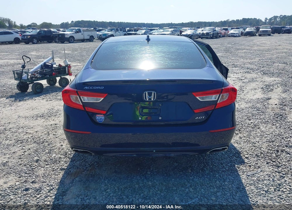 2018 HONDA ACCORD EX-L 2.0T VIN: 1HGCV2F69JA039544