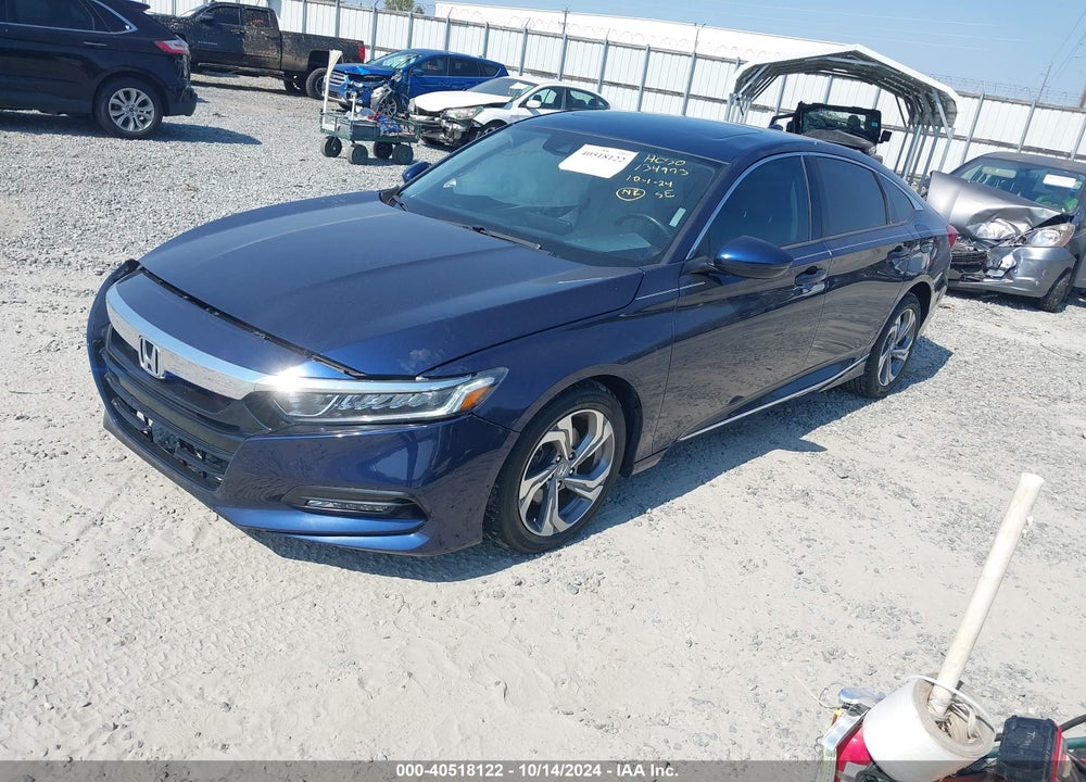 2018 HONDA ACCORD EX-L 2.0T VIN: 1HGCV2F69JA039544