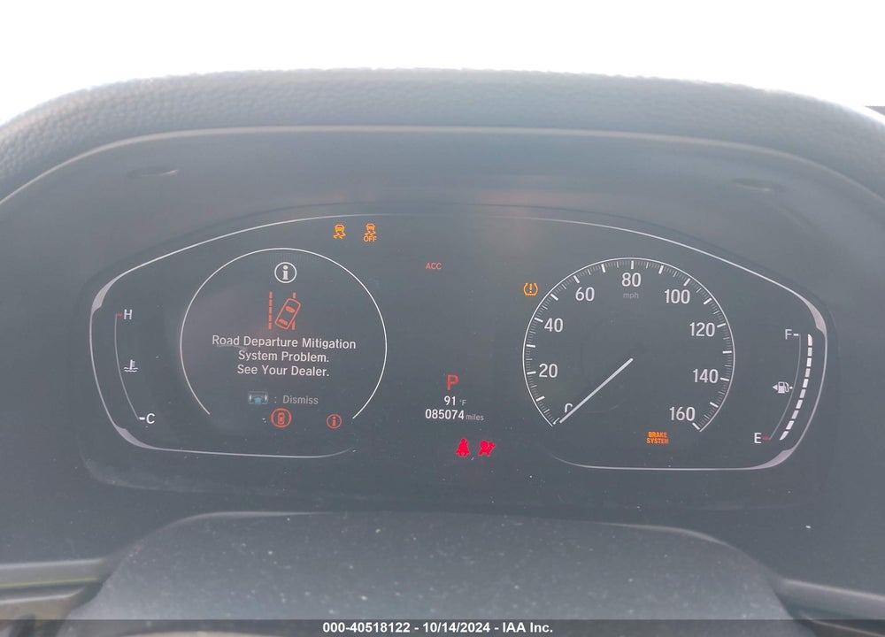 2018 HONDA ACCORD EX-L 2.0T VIN: 1HGCV2F69JA039544