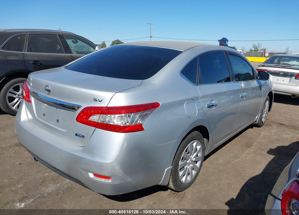 2014 NISSAN SENTRA FE+ S/FE+ SV/S/SL/SR/SV VIN: 1N4AB7AP2EN850621