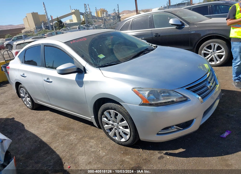 2014 NISSAN SENTRA FE+ S/FE+ SV/S/SL/SR/SV VIN: 1N4AB7AP2EN850621