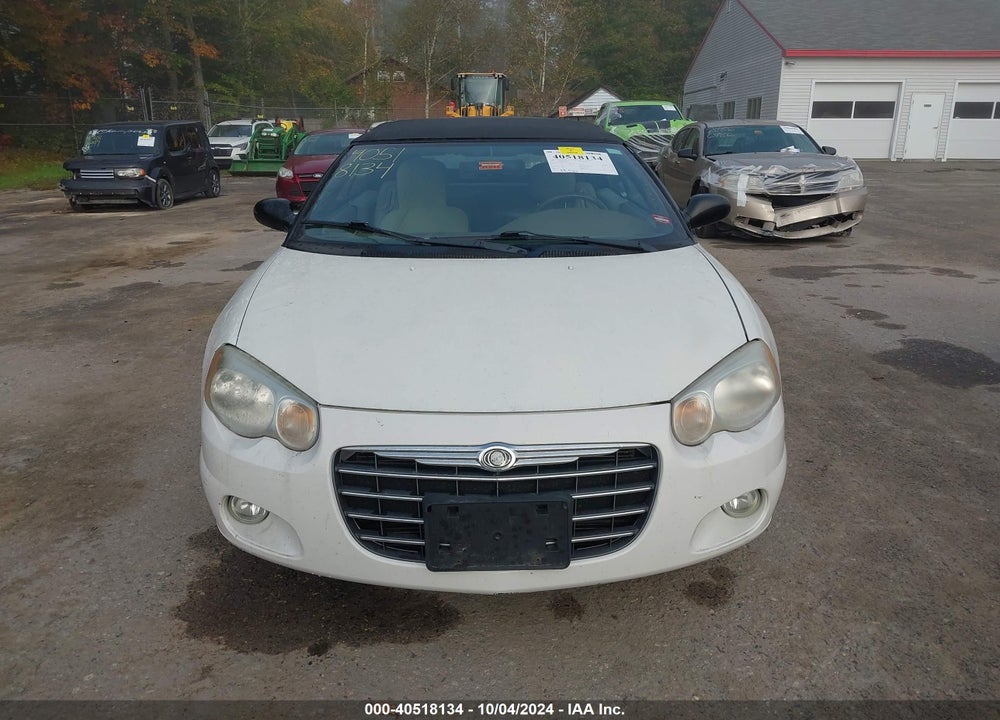 2004 CHRYSLER SEBRING LXI VIN: 1C3EL55R24N107307