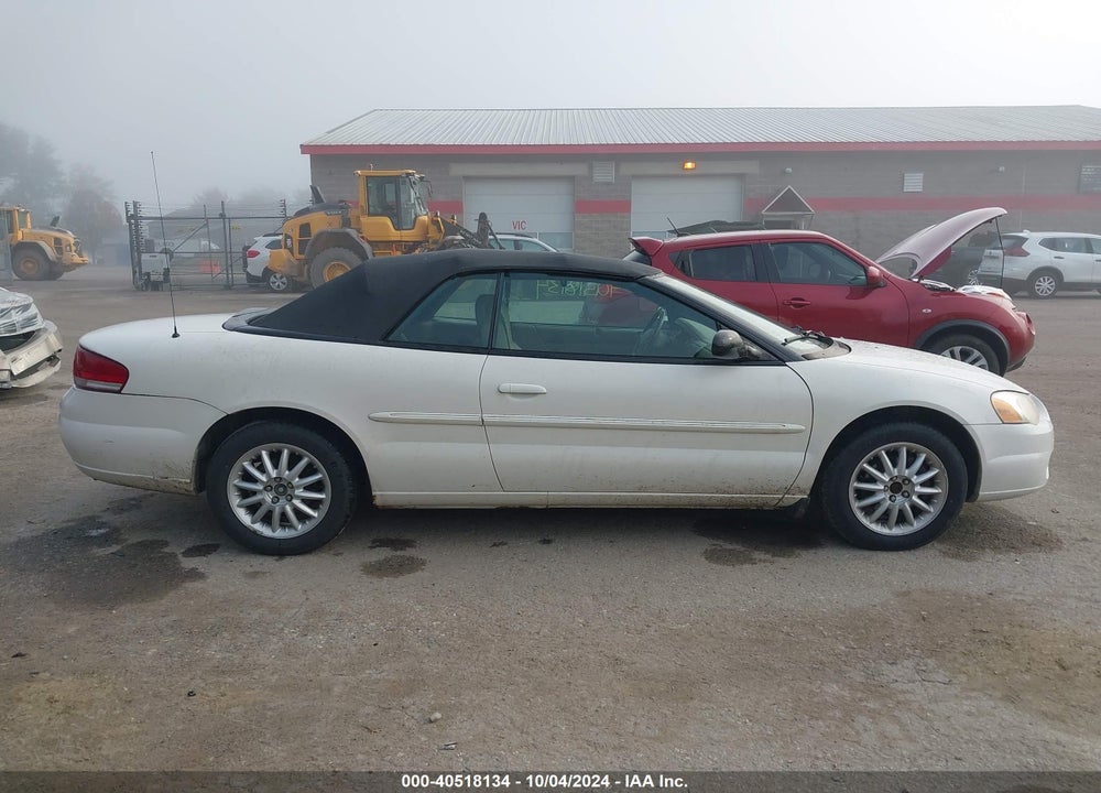 2004 CHRYSLER SEBRING LXI VIN: 1C3EL55R24N107307