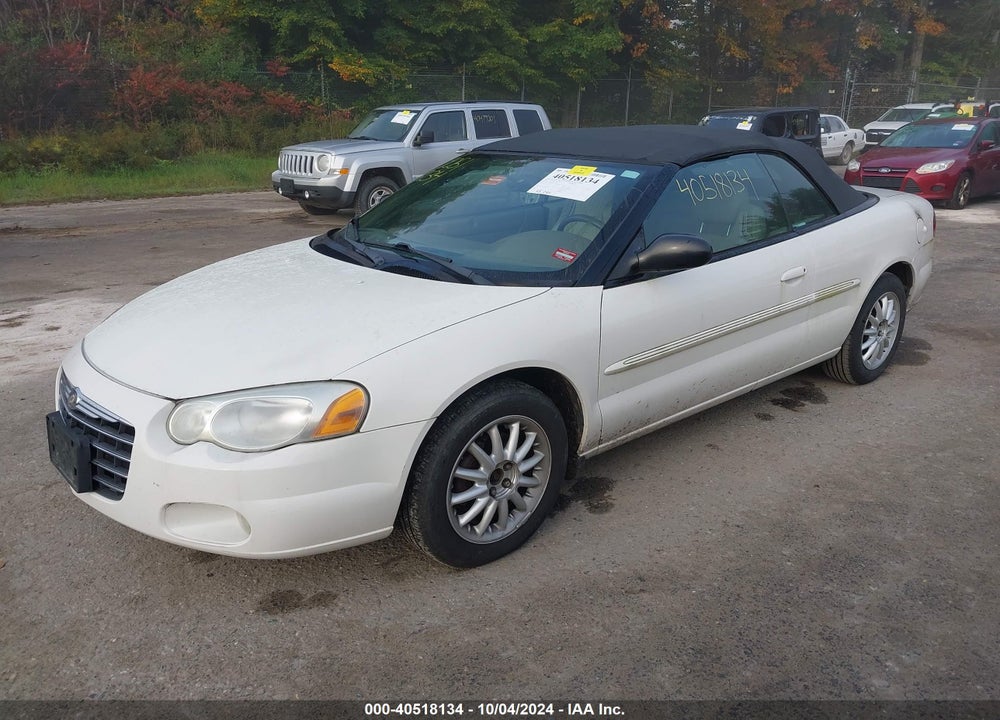 2004 CHRYSLER SEBRING LXI VIN: 1C3EL55R24N107307