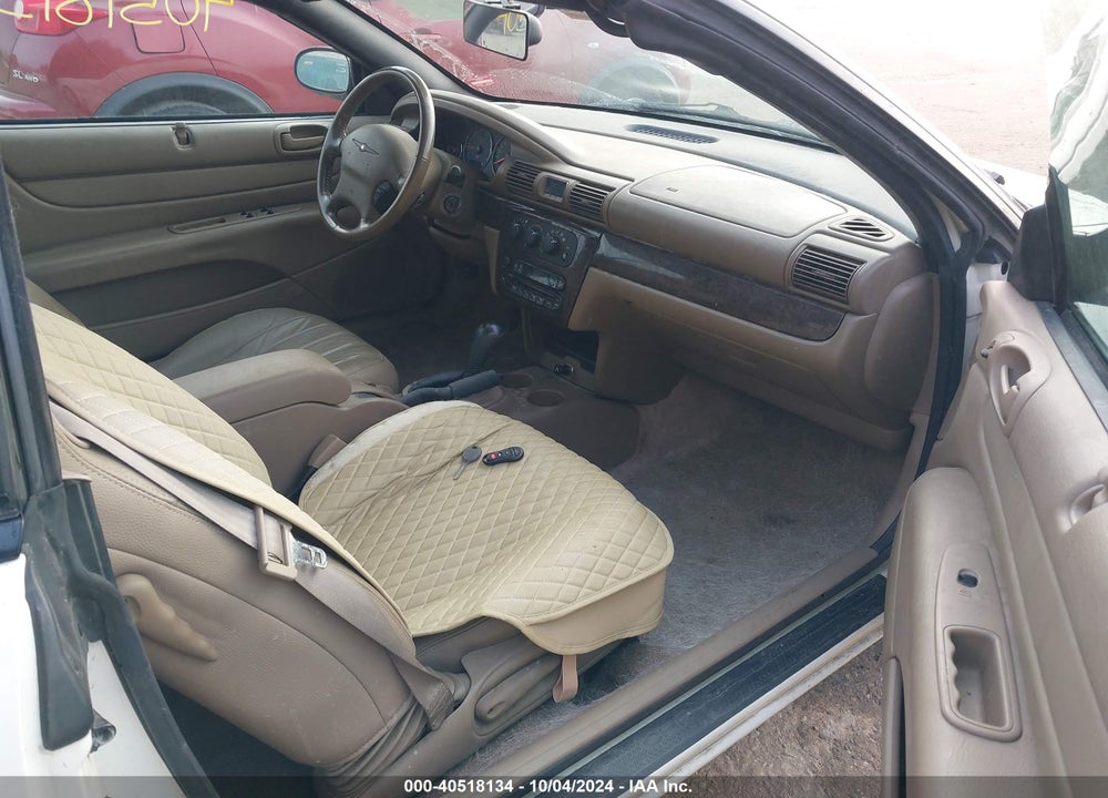 2004 CHRYSLER SEBRING LXI VIN: 1C3EL55R24N107307