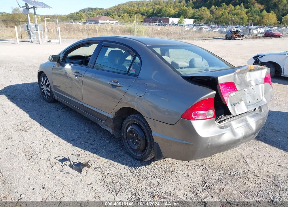 2008 HONDA CIVIC LX VIN: 2HGFA16538H342664