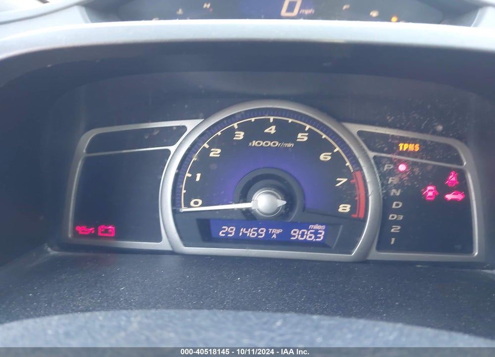 2008 HONDA CIVIC LX VIN: 2HGFA16538H342664