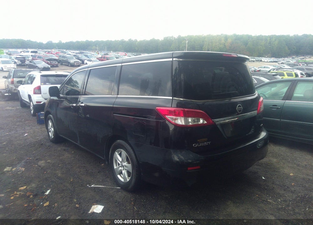 2014 NISSAN QUEST SV VIN: JN8AE2KP0E9106497