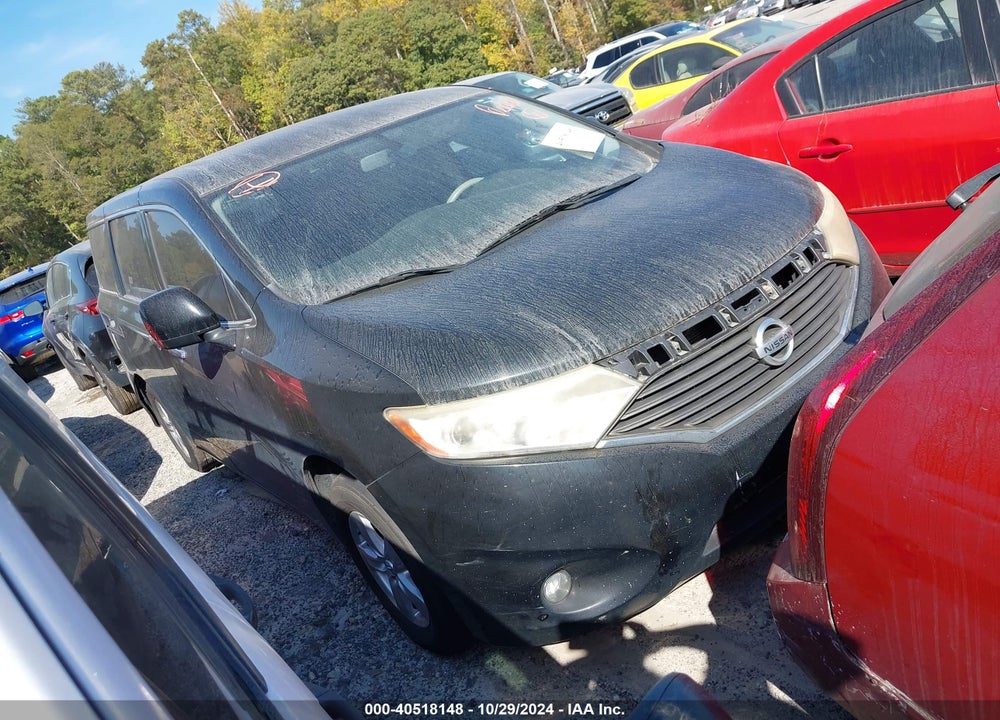 2014 NISSAN QUEST SV VIN: JN8AE2KP0E9106497