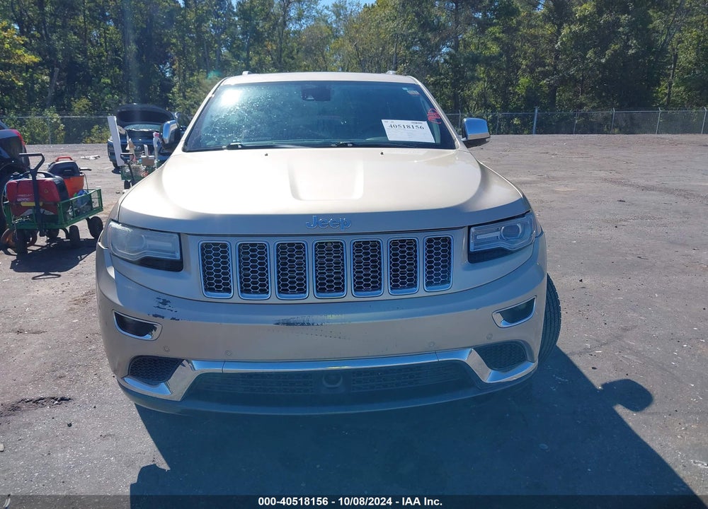 2014 JEEP GRAND CHEROKEE SUMMIT VIN: 1C4RJEJG4EC227453