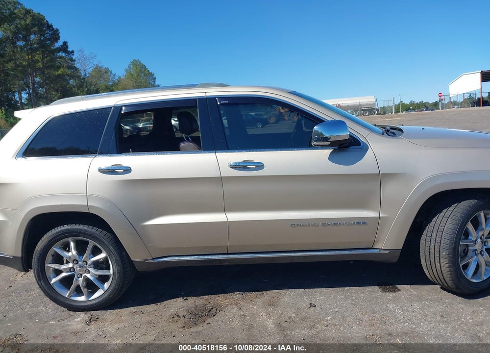 2014 JEEP GRAND CHEROKEE SUMMIT VIN: 1C4RJEJG4EC227453