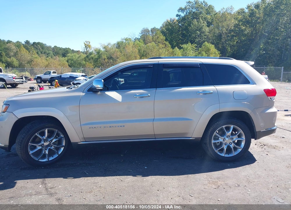 2014 JEEP GRAND CHEROKEE SUMMIT VIN: 1C4RJEJG4EC227453