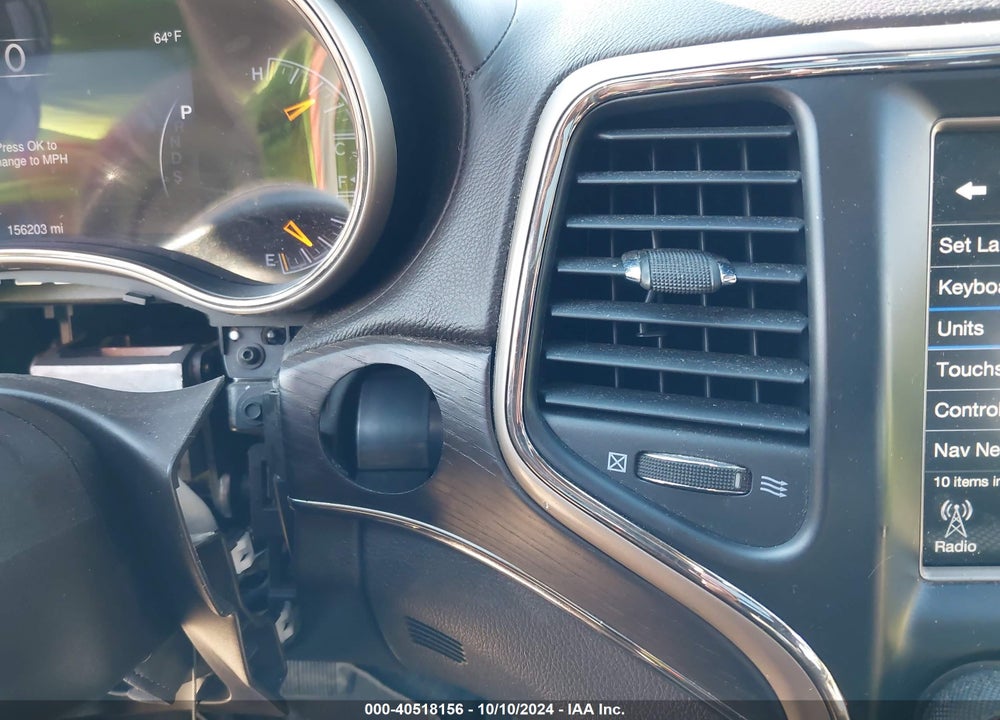 2014 JEEP GRAND CHEROKEE SUMMIT VIN: 1C4RJEJG4EC227453