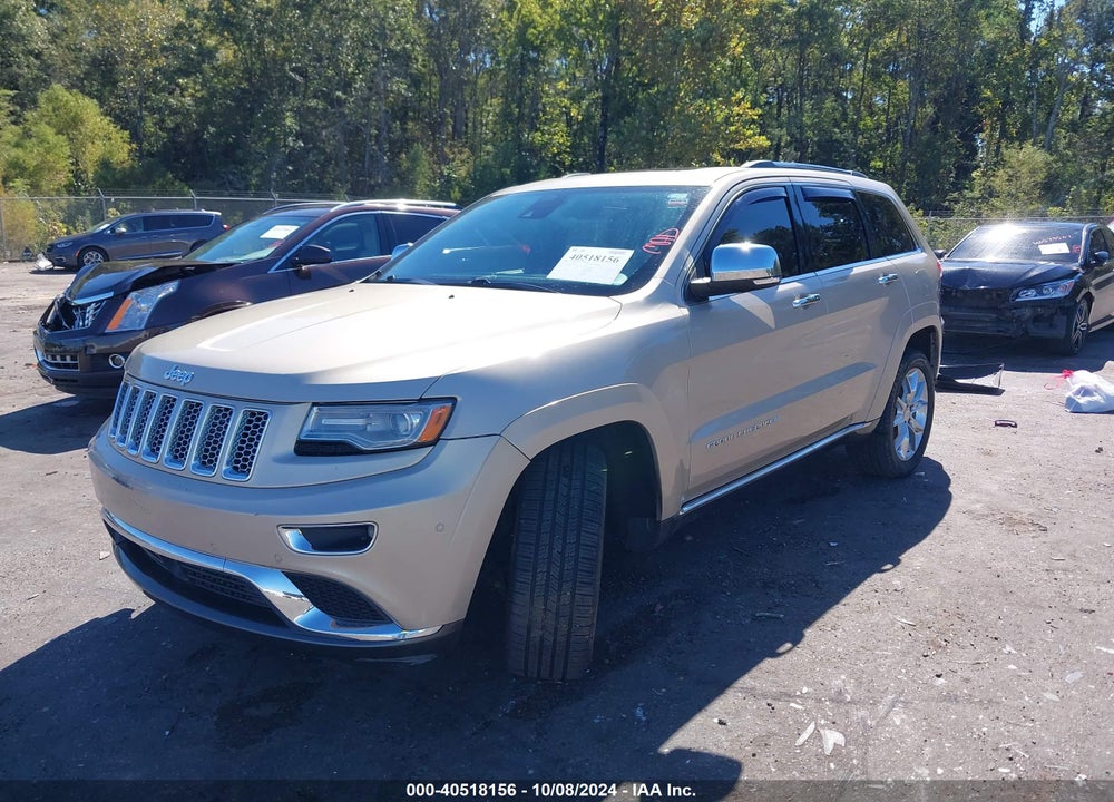 2014 JEEP GRAND CHEROKEE SUMMIT VIN: 1C4RJEJG4EC227453