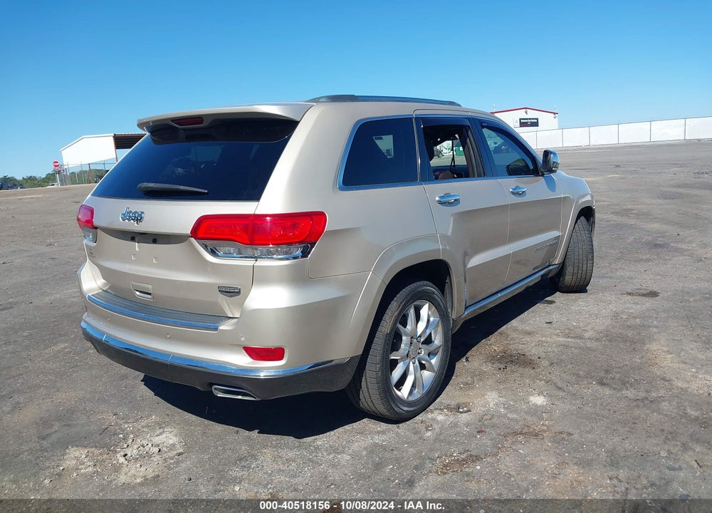 2014 JEEP GRAND CHEROKEE SUMMIT VIN: 1C4RJEJG4EC227453