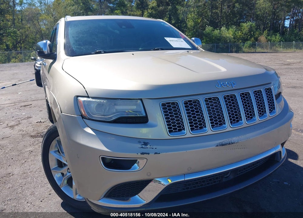 2014 JEEP GRAND CHEROKEE SUMMIT VIN: 1C4RJEJG4EC227453