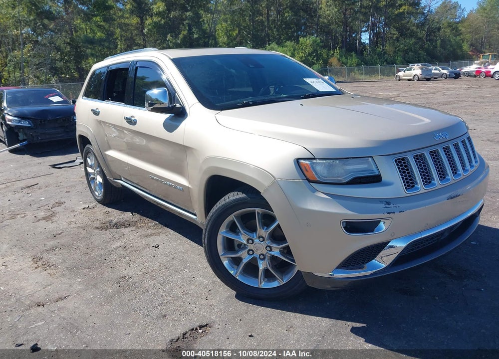 2014 JEEP GRAND CHEROKEE SUMMIT VIN: 1C4RJEJG4EC227453