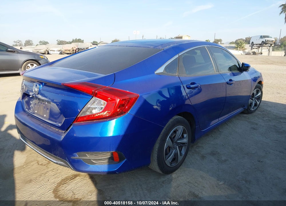 2020 HONDA CIVIC LX VIN: 2HGFC2F61LH522520