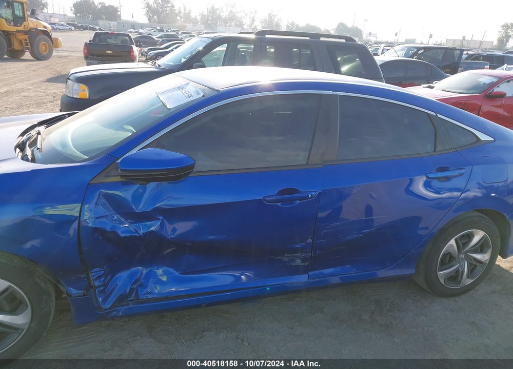 2020 HONDA CIVIC LX VIN: 2HGFC2F61LH522520