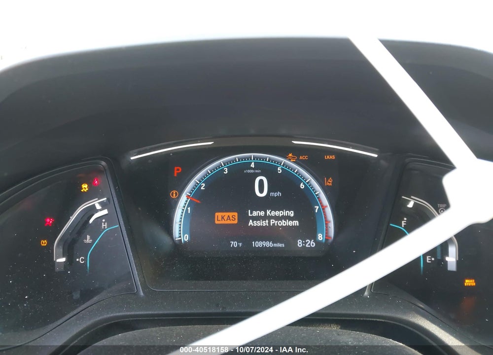 2020 HONDA CIVIC LX VIN: 2HGFC2F61LH522520