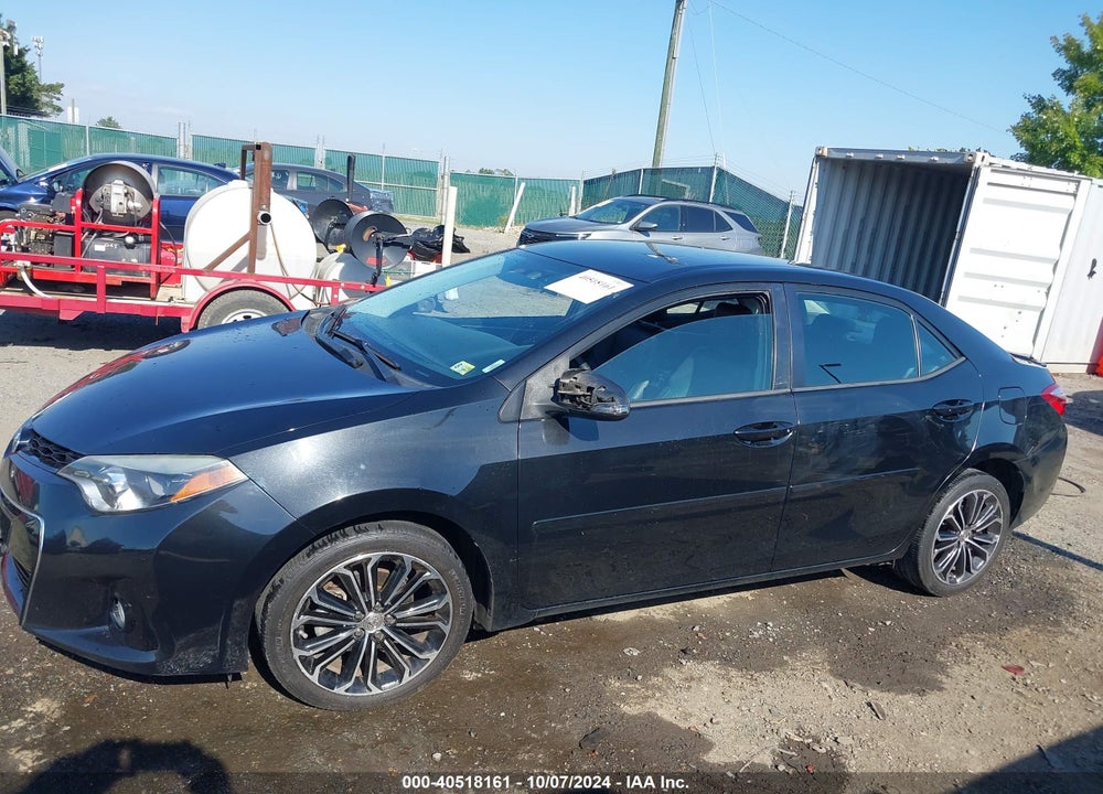 2014 TOYOTA COROLLA S PLUS VIN: 2T1BURHE3EC149498