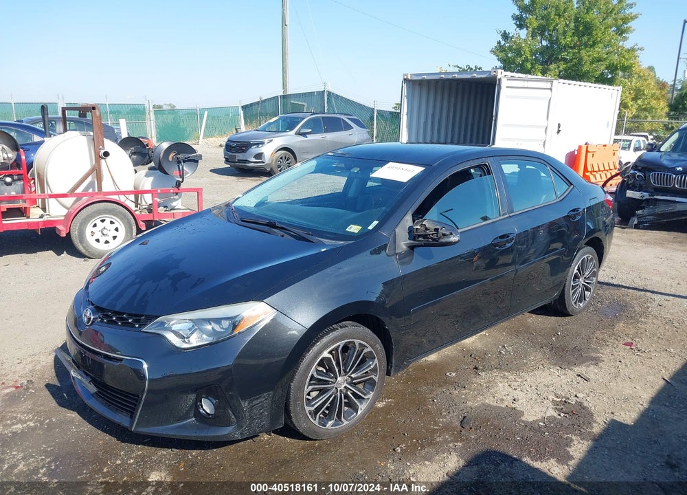 2014 TOYOTA COROLLA S PLUS VIN: 2T1BURHE3EC149498