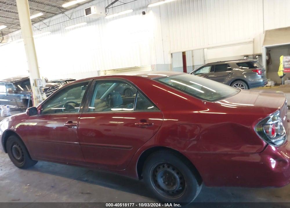 2005 TOYOTA CAMRY LE VIN: JTDBE32K550310937