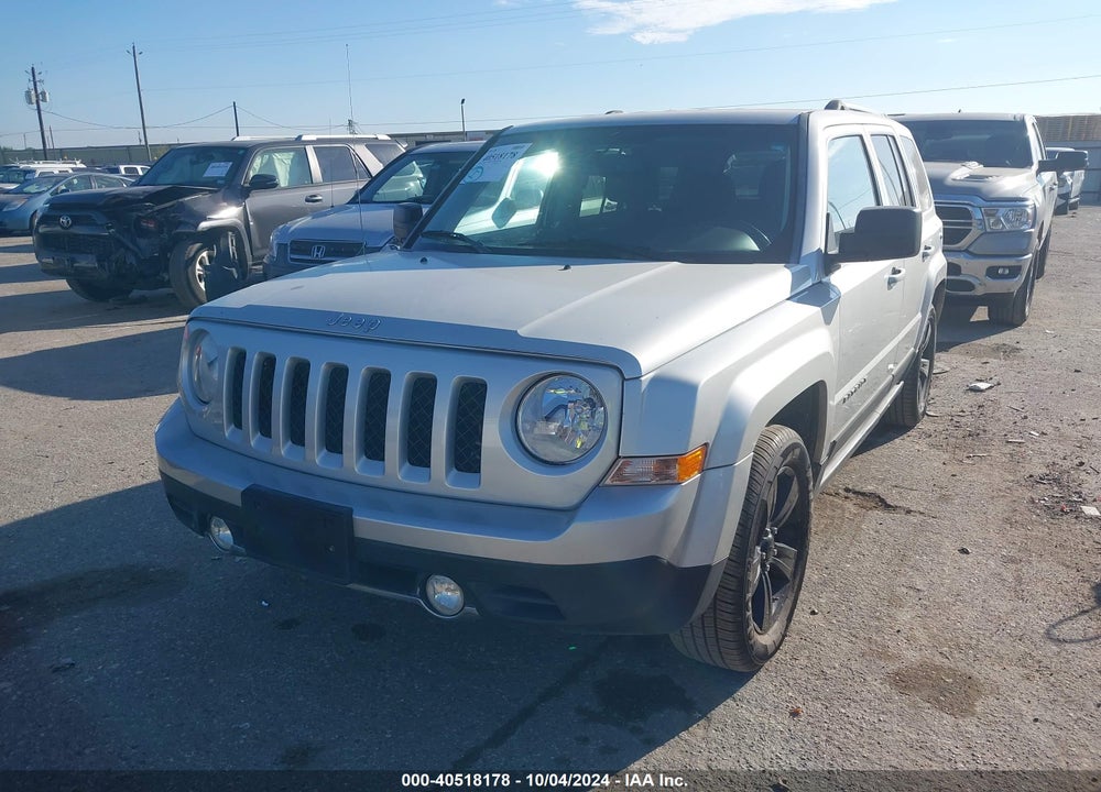 2012 JEEP PATRIOT LATITUDE VIN: 1C4NJPFB8CD690405