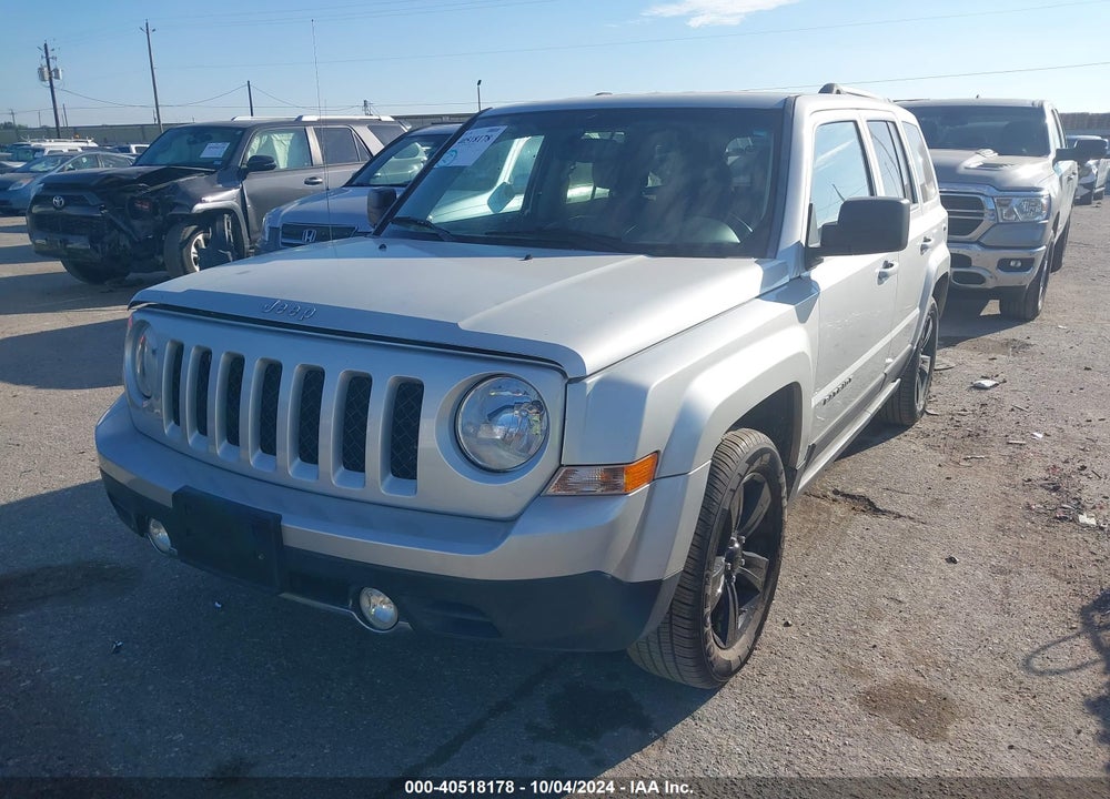 2012 JEEP PATRIOT LATITUDE VIN: 1C4NJPFB8CD690405