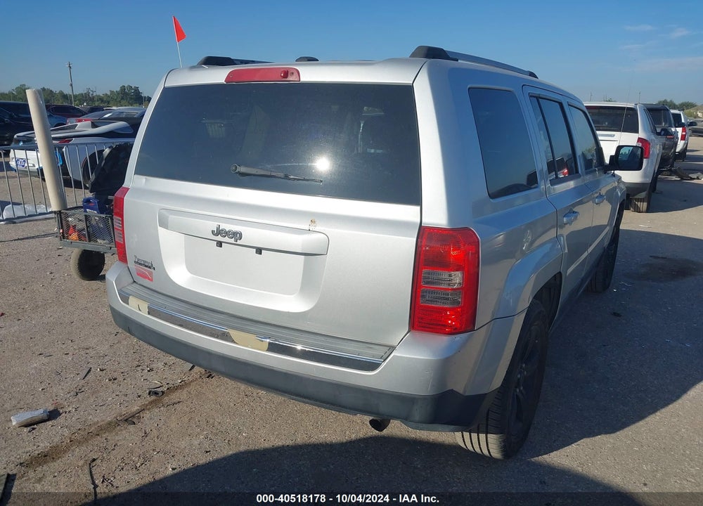 2012 JEEP PATRIOT LATITUDE VIN: 1C4NJPFB8CD690405