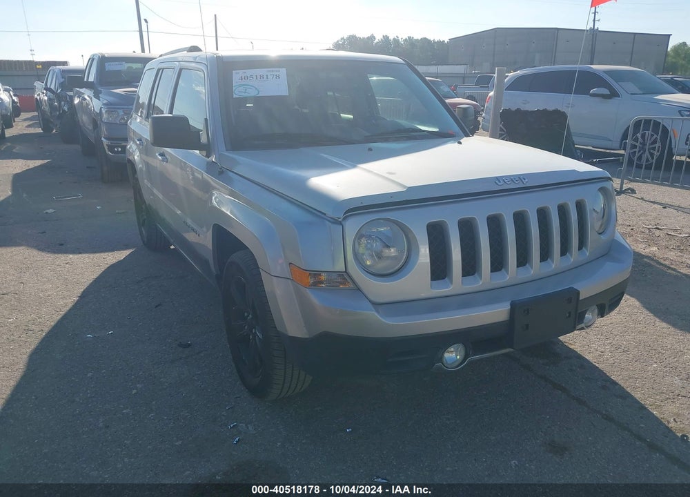 2012 JEEP PATRIOT LATITUDE VIN: 1C4NJPFB8CD690405