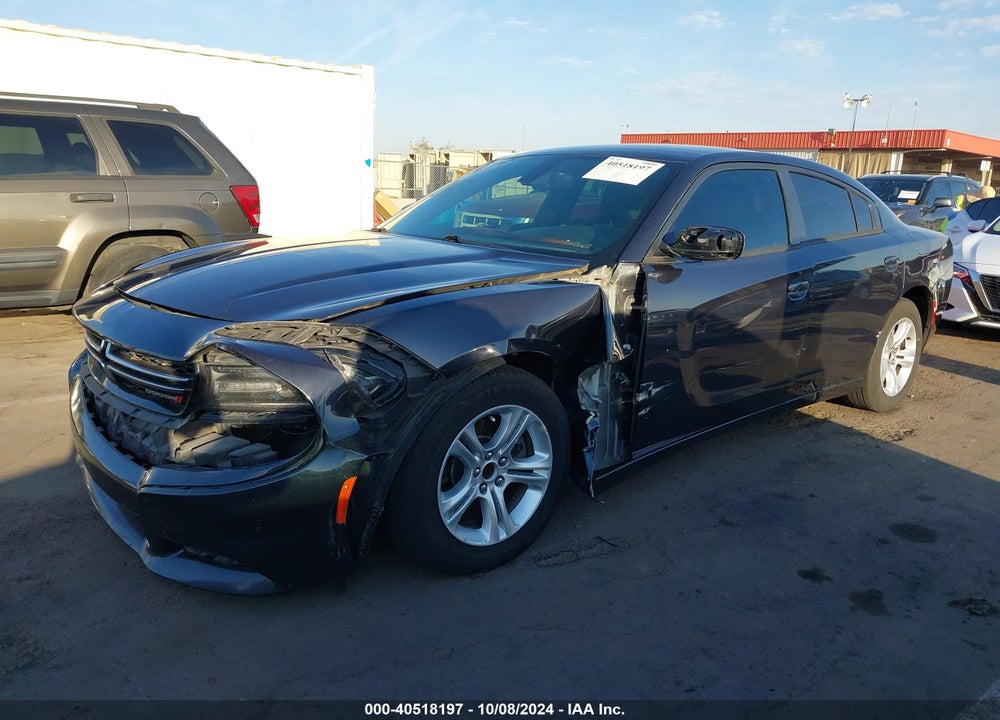 2016 DODGE CHARGER SE VIN: 2C3CDXBG1GH307238