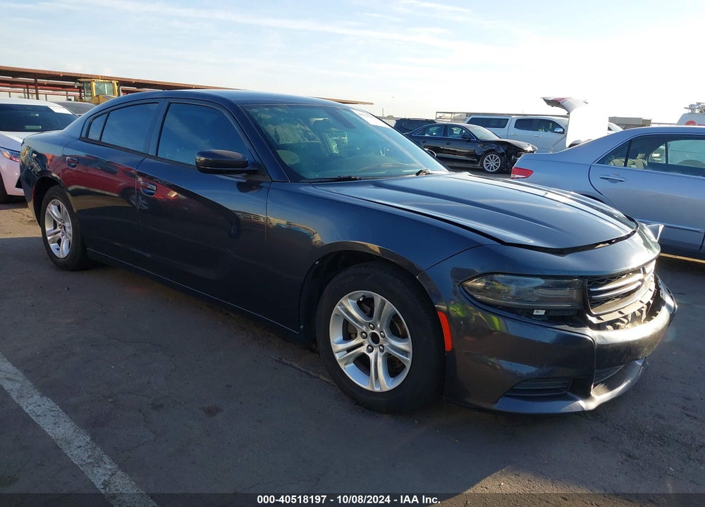 2016 DODGE CHARGER SE VIN: 2C3CDXBG1GH307238