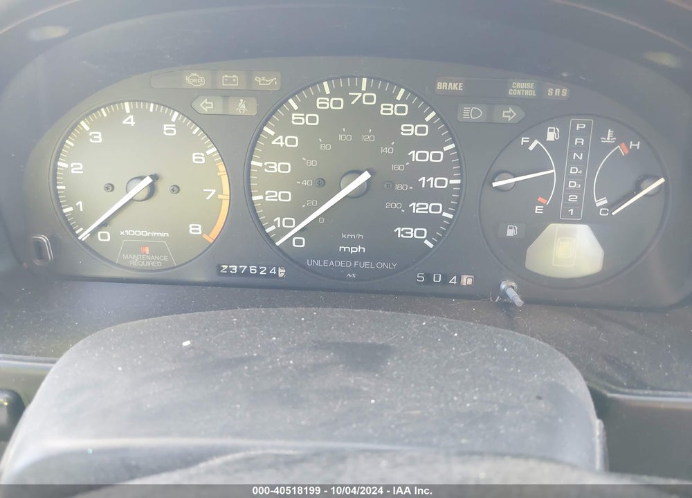 1992 HONDA ACCORD LX VIN: 1HGCB7659NA024738