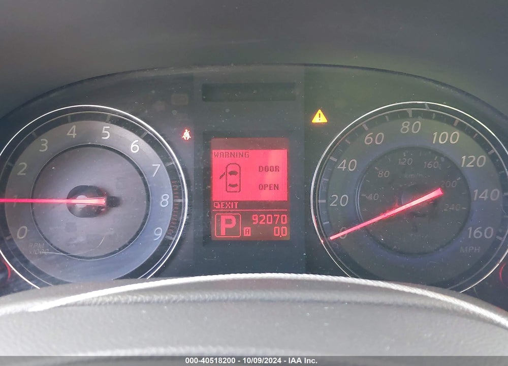 2009 INFINITI G37 JOURNEY VIN: JNKCV61E59M303372