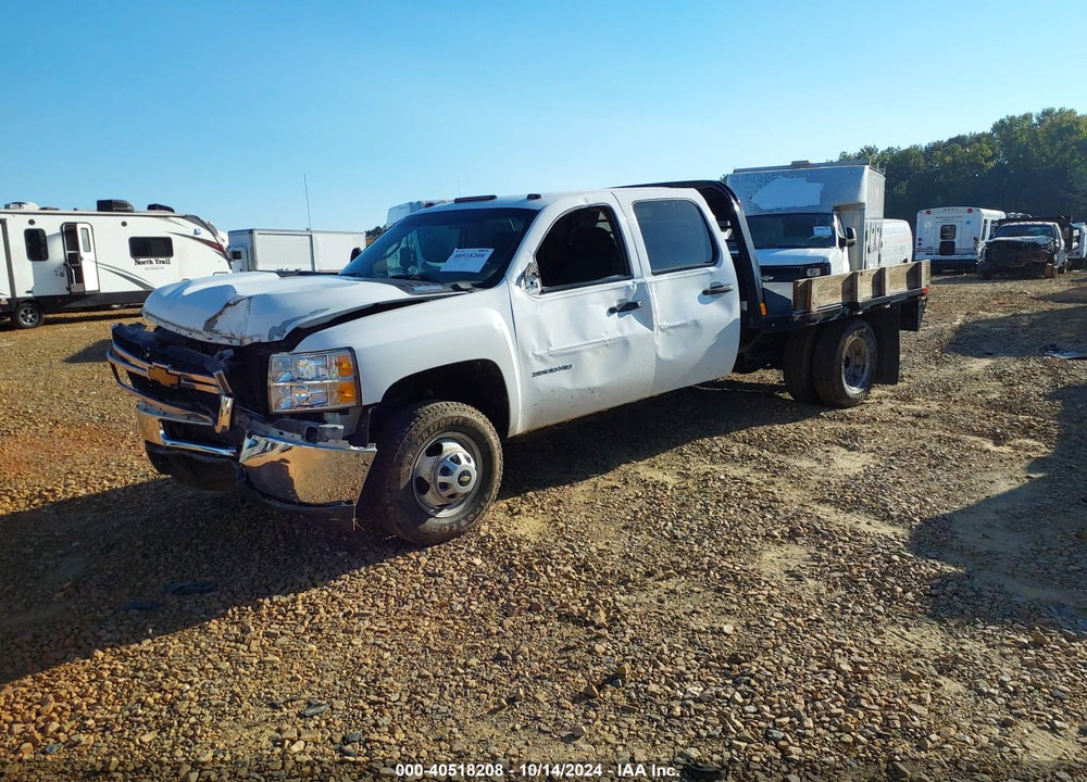 2013 CHEVROLET SILVERADO 3500HD CHASSIS WORK TRUCK VIN: 1GB4KZC83DF198579