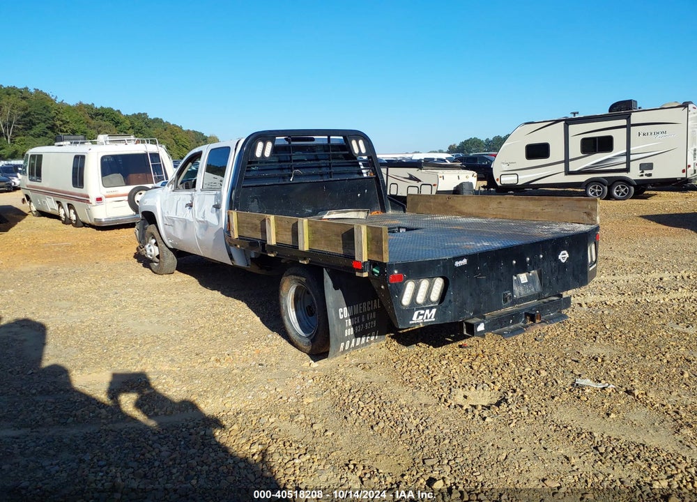 2013 CHEVROLET SILVERADO 3500HD CHASSIS WORK TRUCK VIN: 1GB4KZC83DF198579