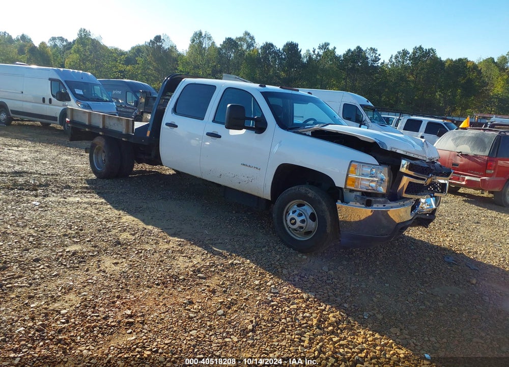 2013 CHEVROLET SILVERADO 3500HD CHASSIS WORK TRUCK VIN: 1GB4KZC83DF198579