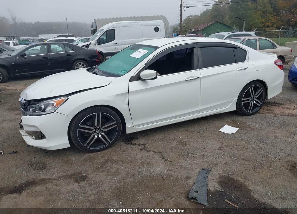 2017 HONDA ACCORD SPORT VIN: 1HGCR2F59HA097921