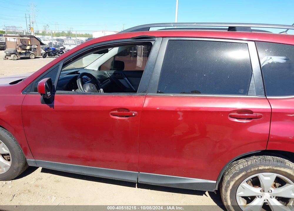 2015 SUBARU FORESTER 2.5I PREMIUM VIN: JF2SJAFCXFH832132