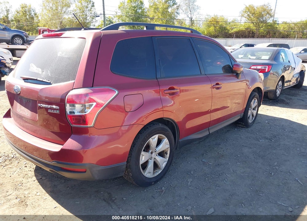 2015 SUBARU FORESTER 2.5I PREMIUM VIN: JF2SJAFCXFH832132